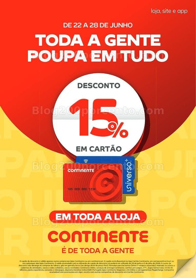 Antevisão Folheto CONTINENTE Promoções de 23 a 29 junho - Edição Digital