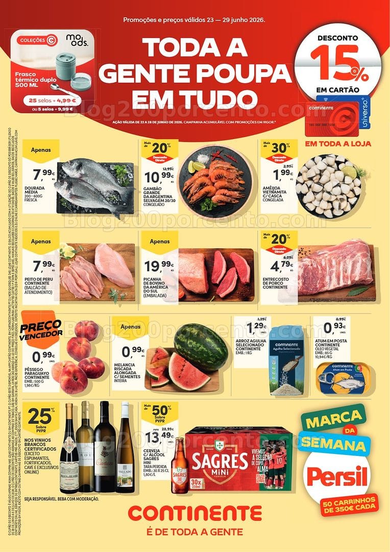 Antevisão Folheto CONTINENTE Promoções de 23 a 29 junho - Edição Digital