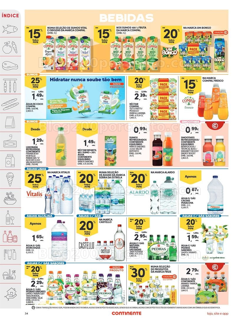 Antevisão Folheto CONTINENTE Promoções de 23 a 29 junho - Edição Digital
