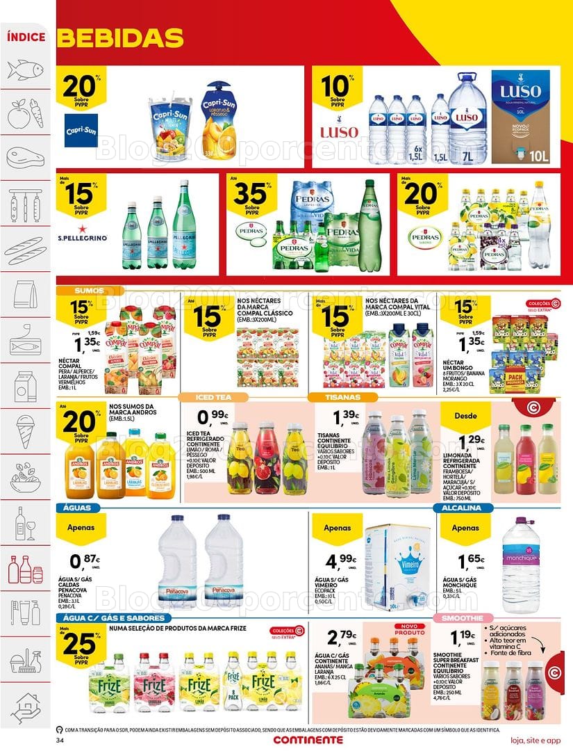 Antevisão Folheto CONTINENTE Promoções de 2 a 8 junho