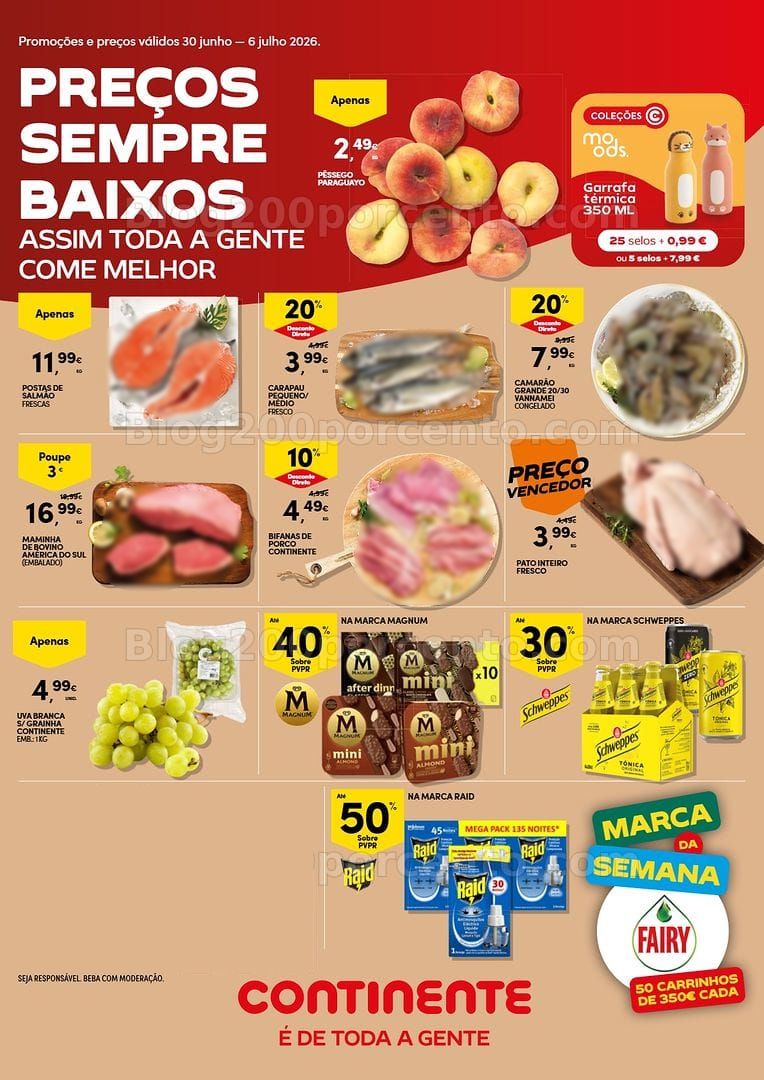 Antevisão Folheto CONTINENTE Promoções de 30 junho a 6 julho - Edição Digital