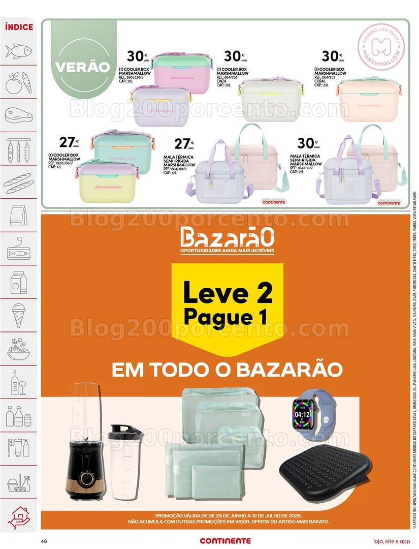 Antevisão Folheto CONTINENTE Promoções de 30 junho a 6 julho - Edição Digital