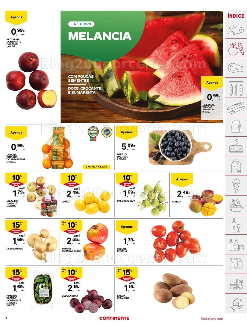 Antevisão Folheto CONTINENTE Promoções de 30 junho a 6 julho - Edição Digital