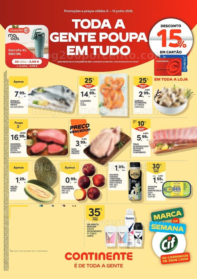 Antevisão Folheto CONTINENTE Promoções de 9 a 15 junho - Edição Digital