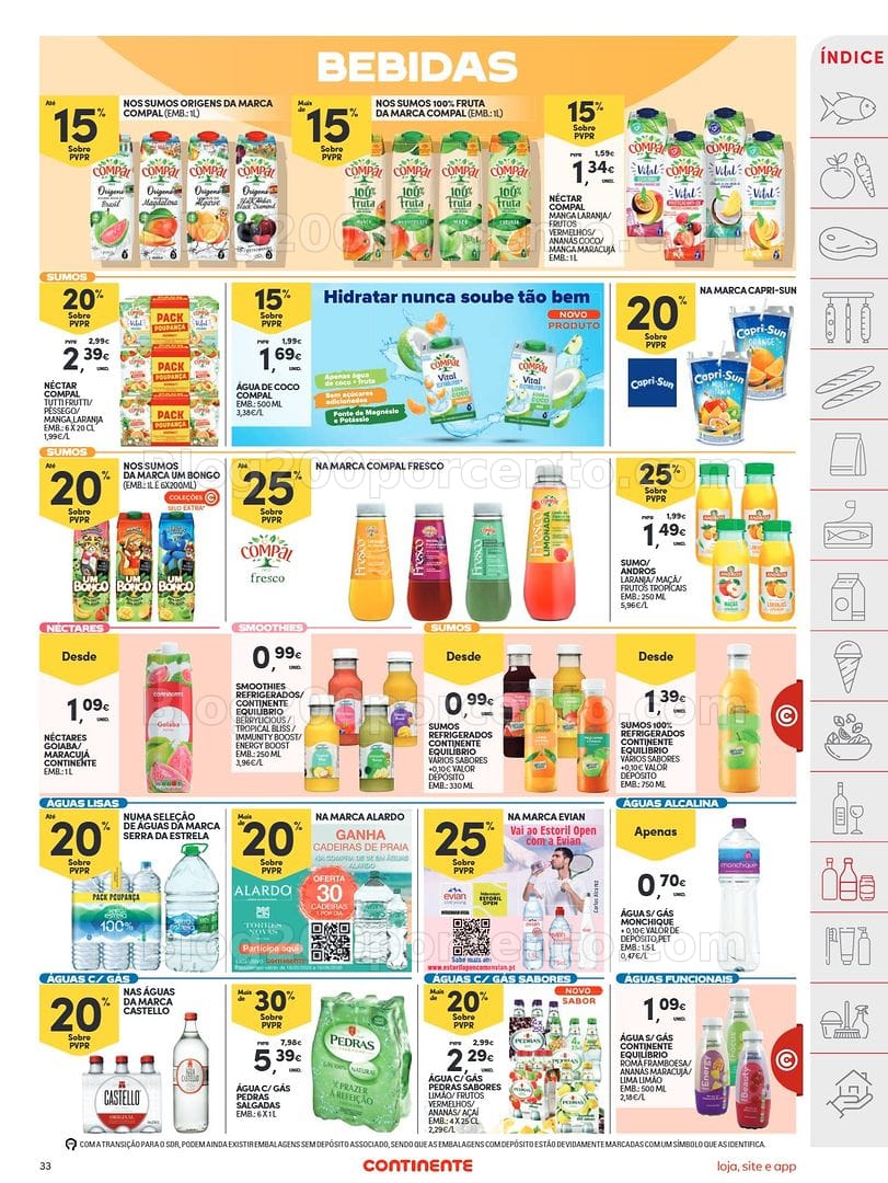 Antevisão Folheto CONTINENTE Promoções de 9 a 15 junho - Edição Digital