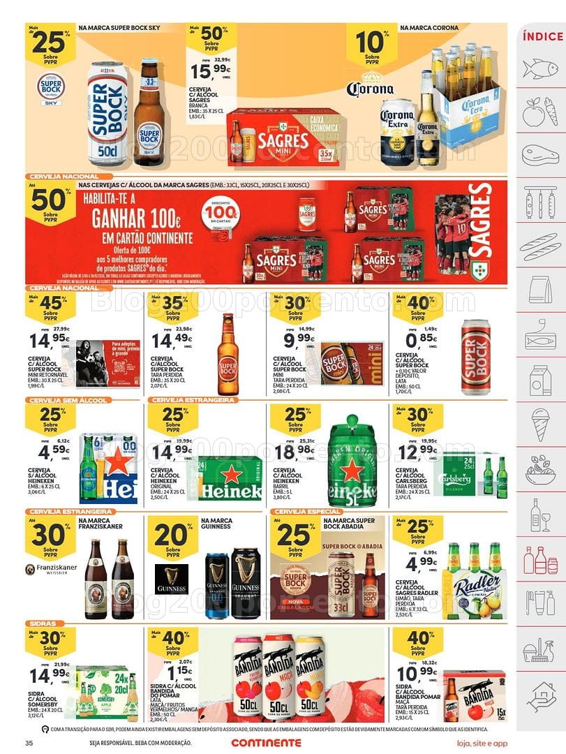 Antevisão Folheto CONTINENTE Promoções de 9 a 15 junho - Edição Digital