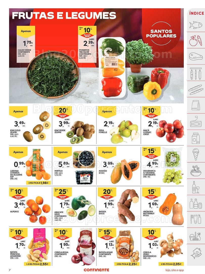 Antevisão Folheto CONTINENTE Promoções de 9 a 15 junho - Edição Digital