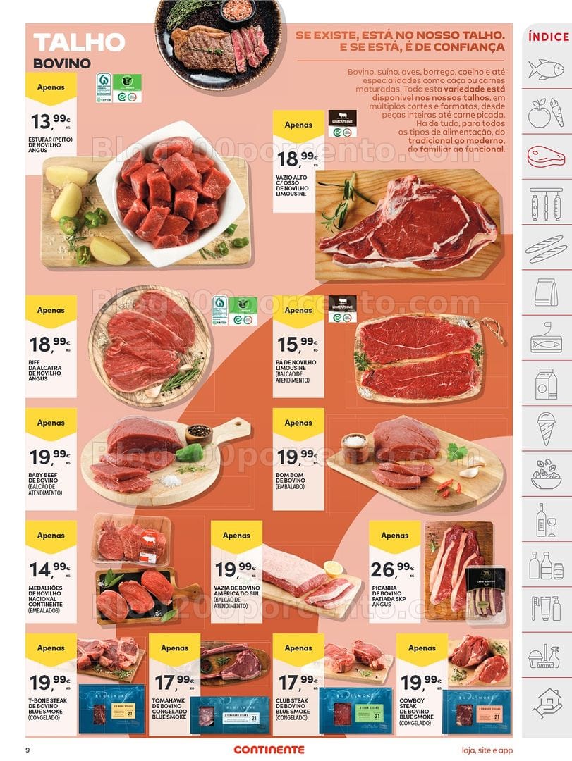 Antevisão Folheto CONTINENTE Promoções de 9 a 15 junho - Edição Digital