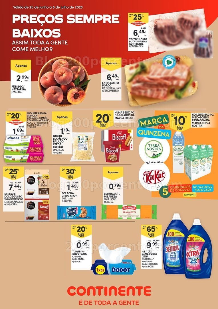 Antevisão Folheto CONTINENTE Açores Promoções de 25 junho a 8 julho