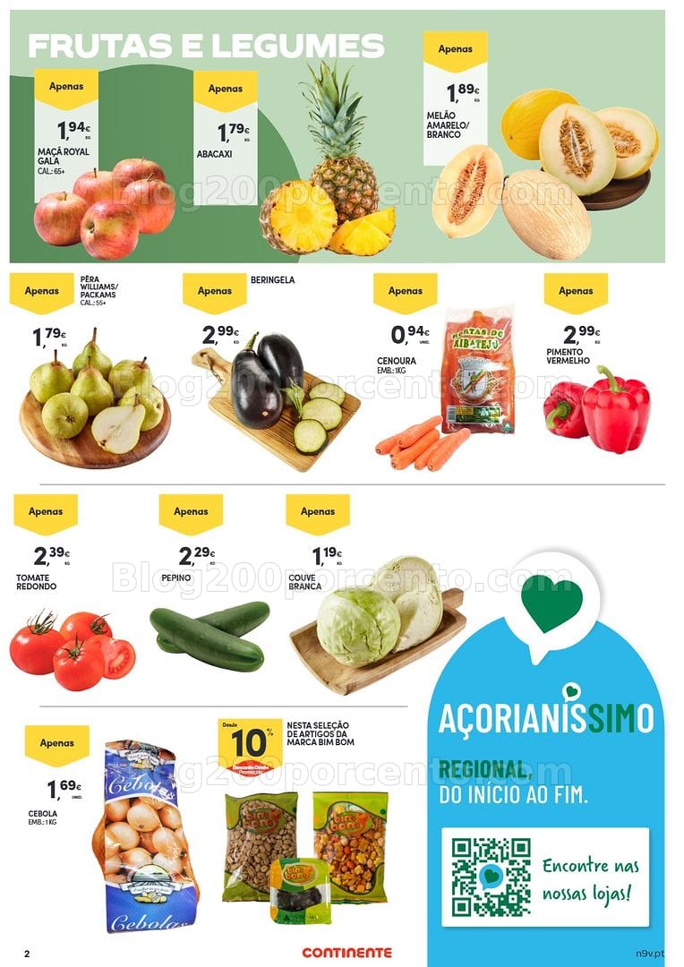 Antevisão Folheto CONTINENTE Açores Promoções de 25 junho a 8 julho