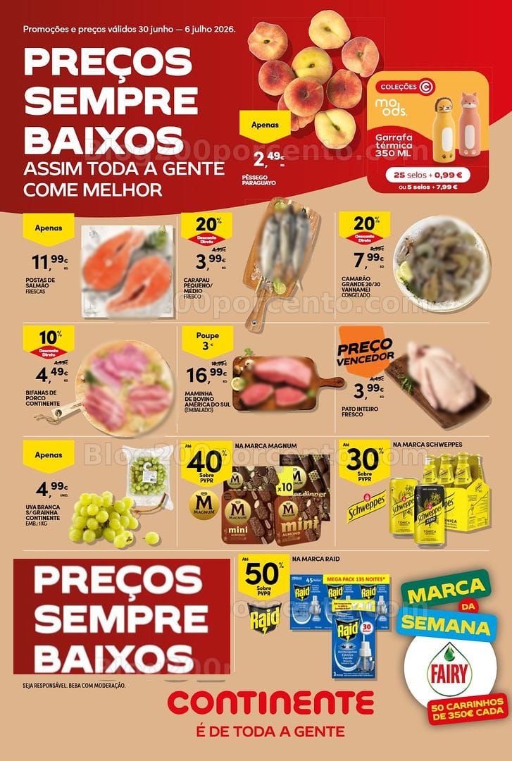 Antevisão Folheto CONTINENTE Bom Dia Promoções de 30 junho a 6 julho