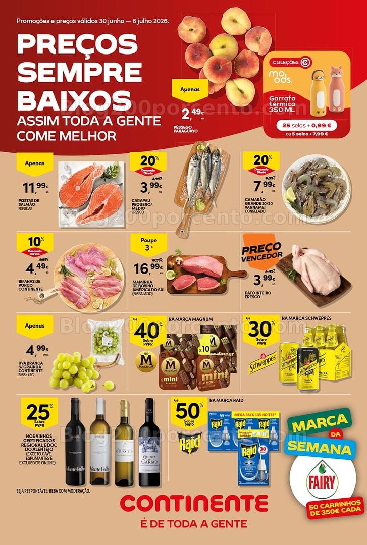Antevisão Folheto CONTINENTE Bom Dia Promoções de 30 junho a 6 julho