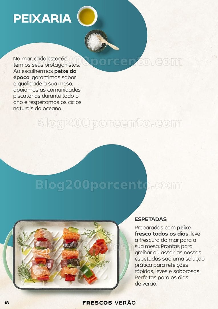 Antevisão Folheto CONTINENTE Frescos de Verão Promoções de 16 a 28 junho