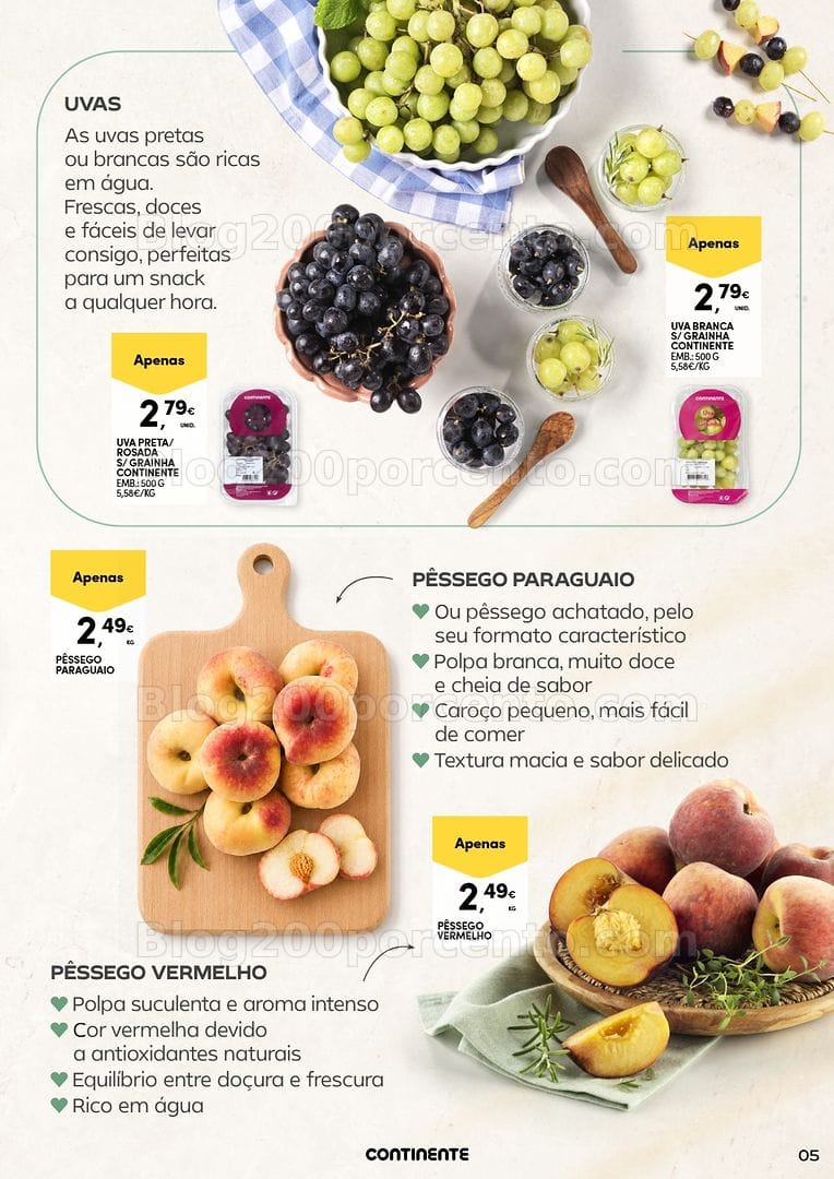 Antevisão Folheto CONTINENTE Frescos de Verão Promoções de 16 a 28 junho