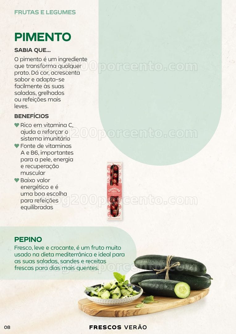 Antevisão Folheto CONTINENTE Frescos de Verão Promoções de 16 a 28 junho