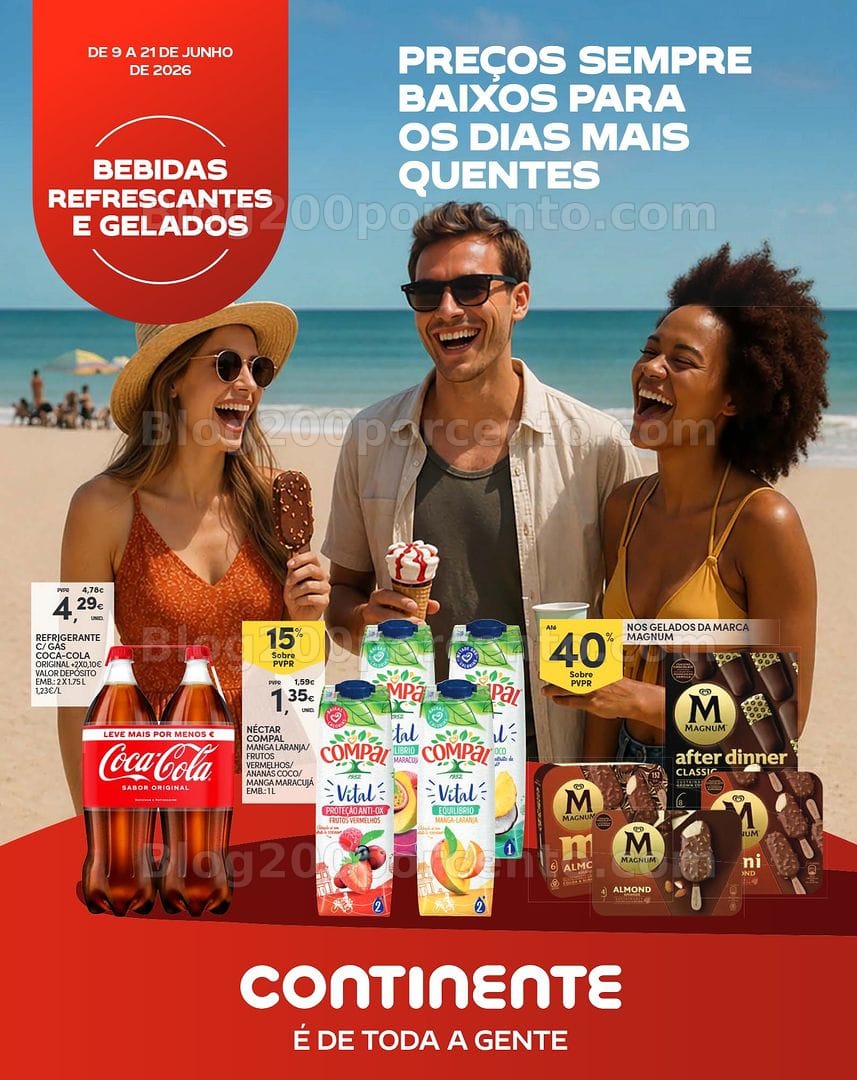 Antevisão Folheto CONTINENTE Madeira Promoções de 9 a 15 junho