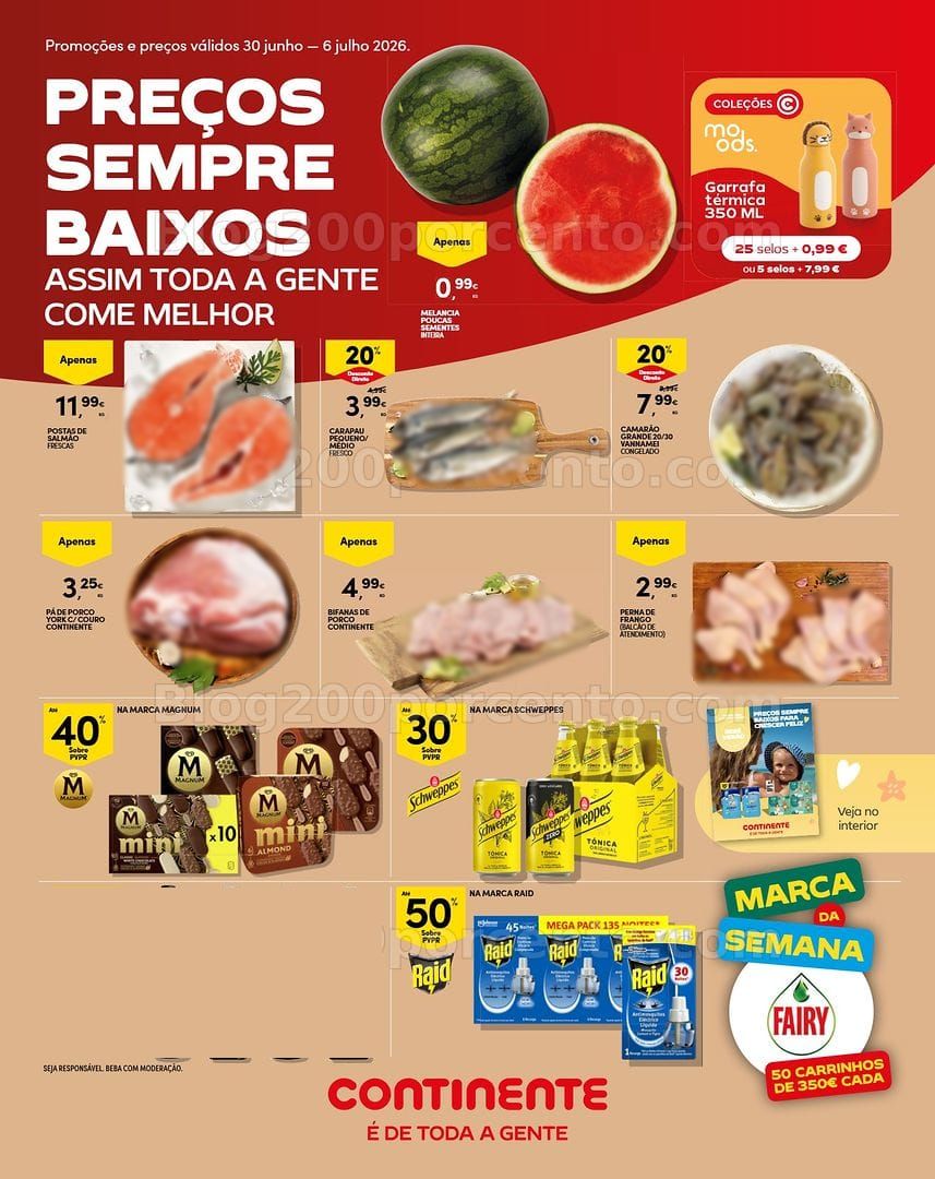 Antevisão Folheto CONTINENTE Madeira Promoções de 30 junho a 6 julho