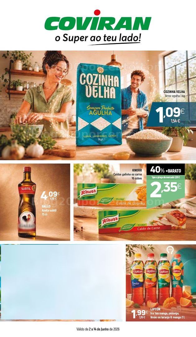 Antevisão Folheto COVIRAN Promoções de 2 a 14 junho