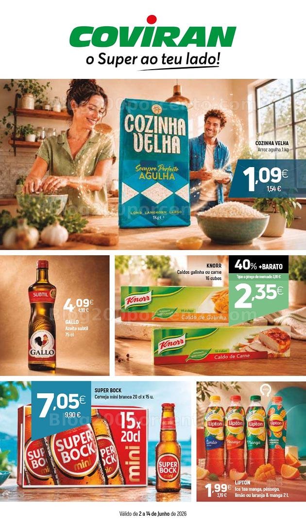 Antevisão Folheto COVIRAN Promoções de 2 a 14 junho