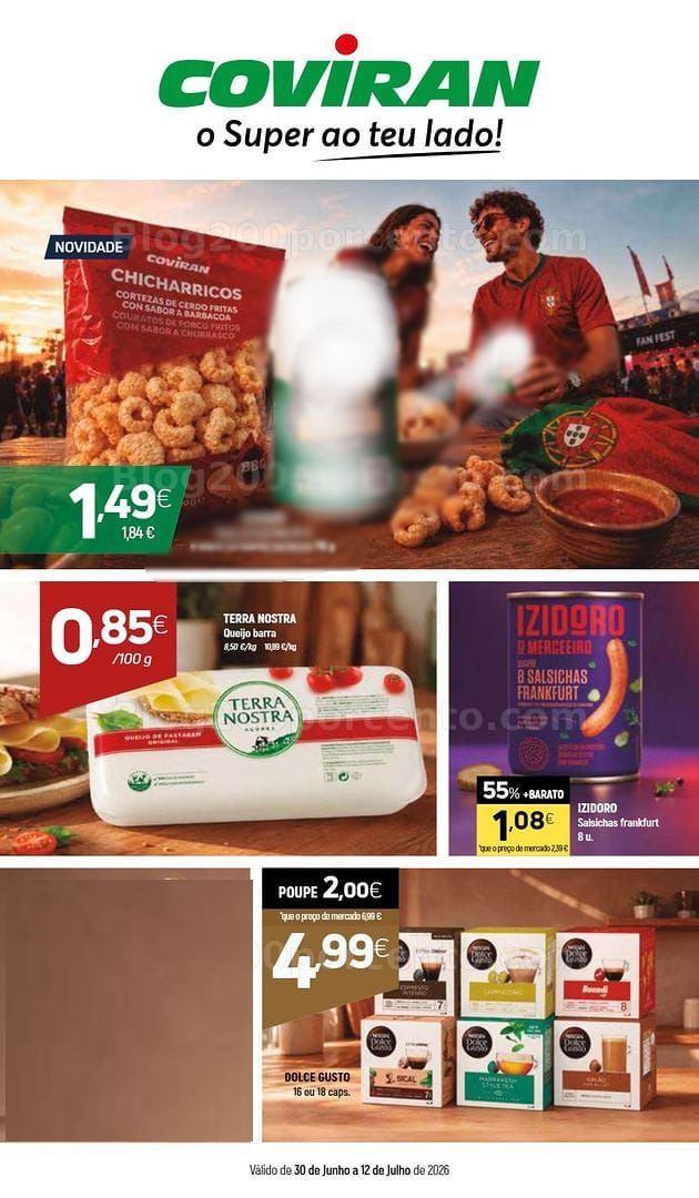Antevisão Folheto COVIRAN Promoções de 30 junho a 12 julho