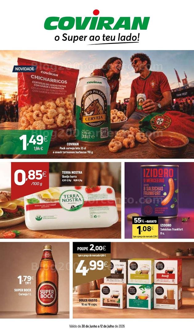 Antevisão Folheto COVIRAN Promoções de 30 junho a 12 julho