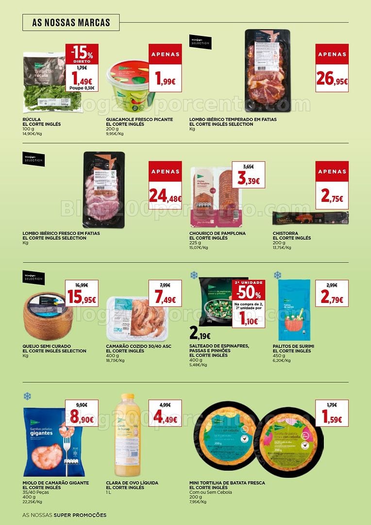 Antevisão Folheto EL CORTE INGLÉS Promoções de 26 junho a 9 julho