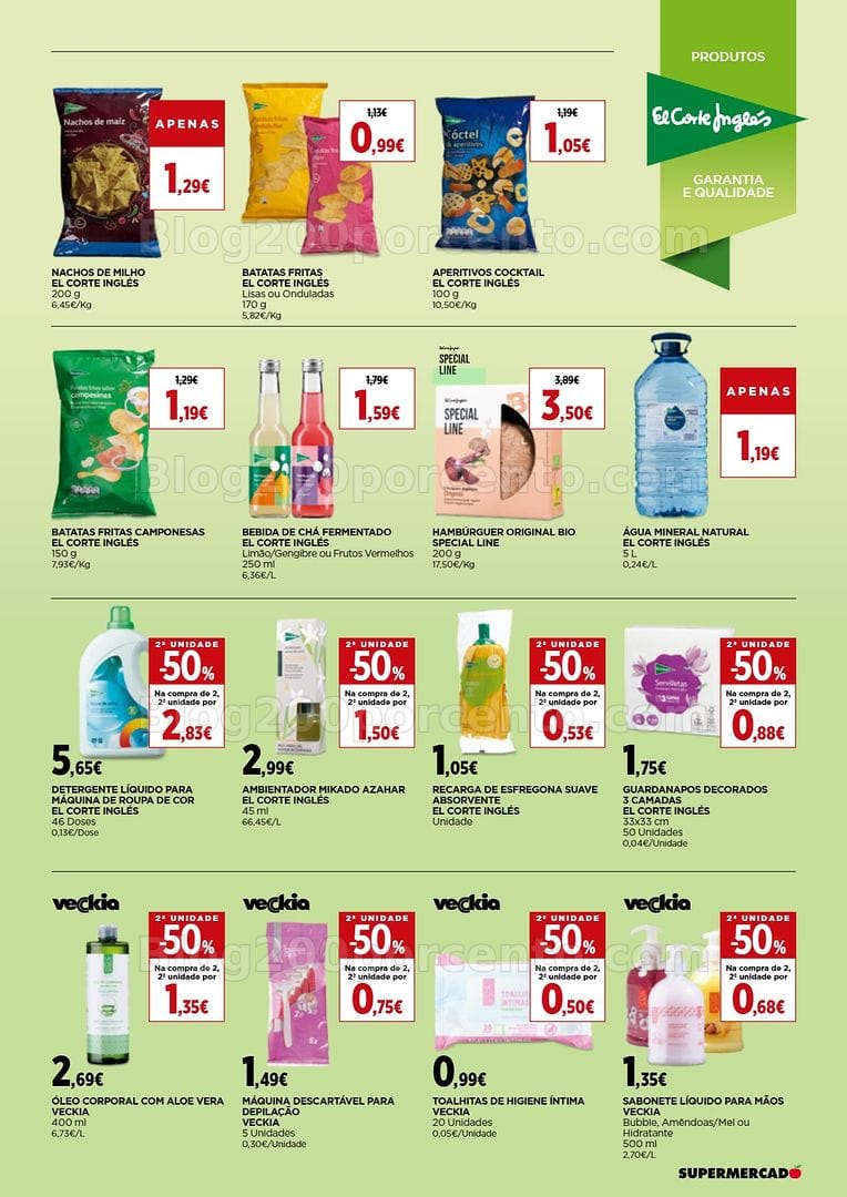 Antevisão Folheto EL CORTE INGLÉS Promoções de 26 junho a 9 julho
