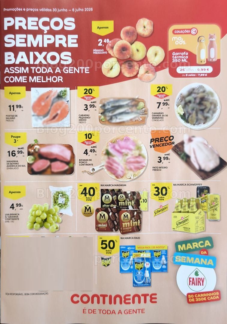 Antevisão Folheto CONTINENTE Promoções de 30 junho a 6 julho