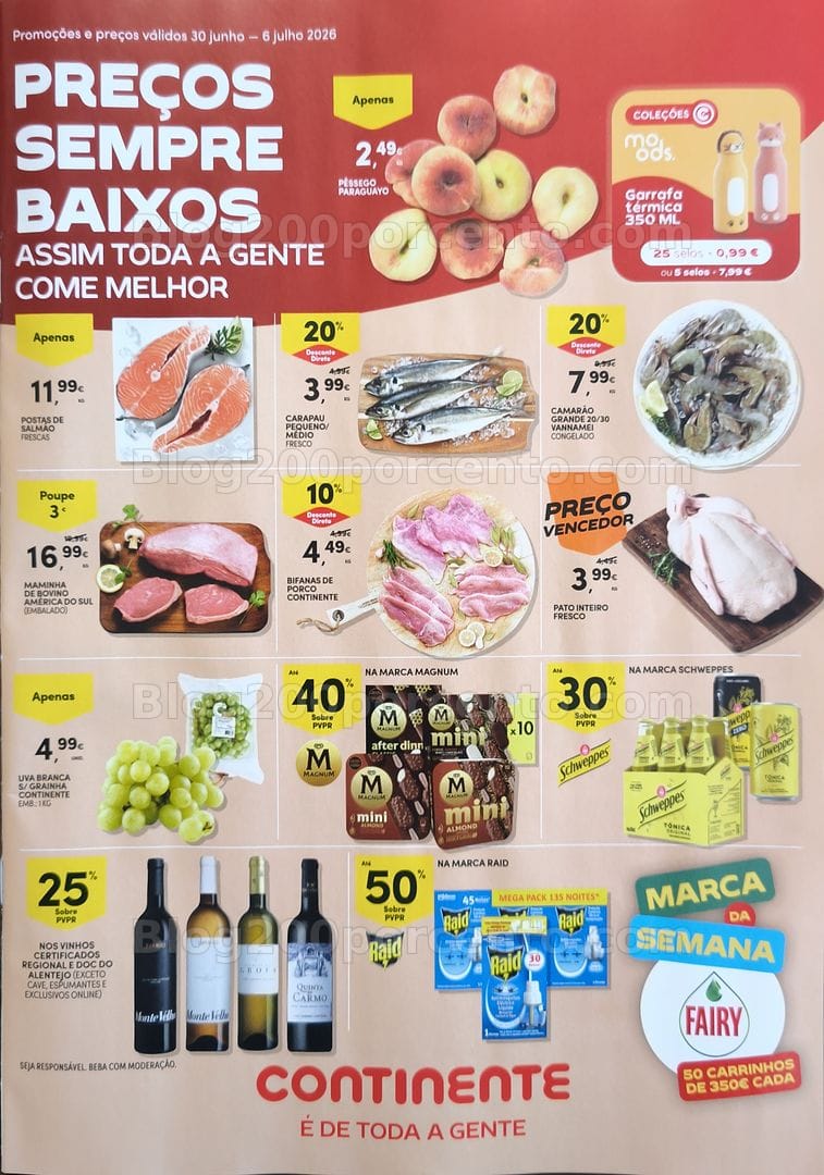 Antevisão Folheto CONTINENTE Promoções de 30 junho a 6 julho