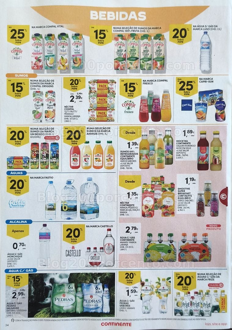 Antevisão Folheto CONTINENTE Promoções de 30 junho a 6 julho