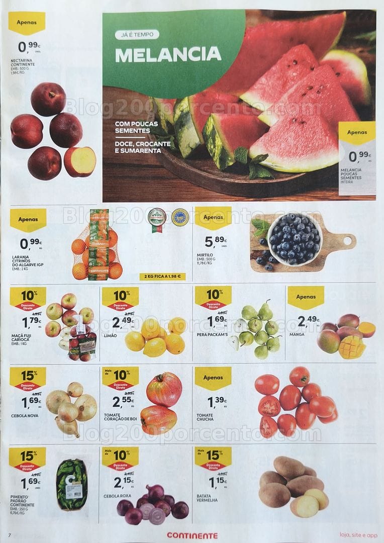 Antevisão Folheto CONTINENTE Promoções de 30 junho a 6 julho