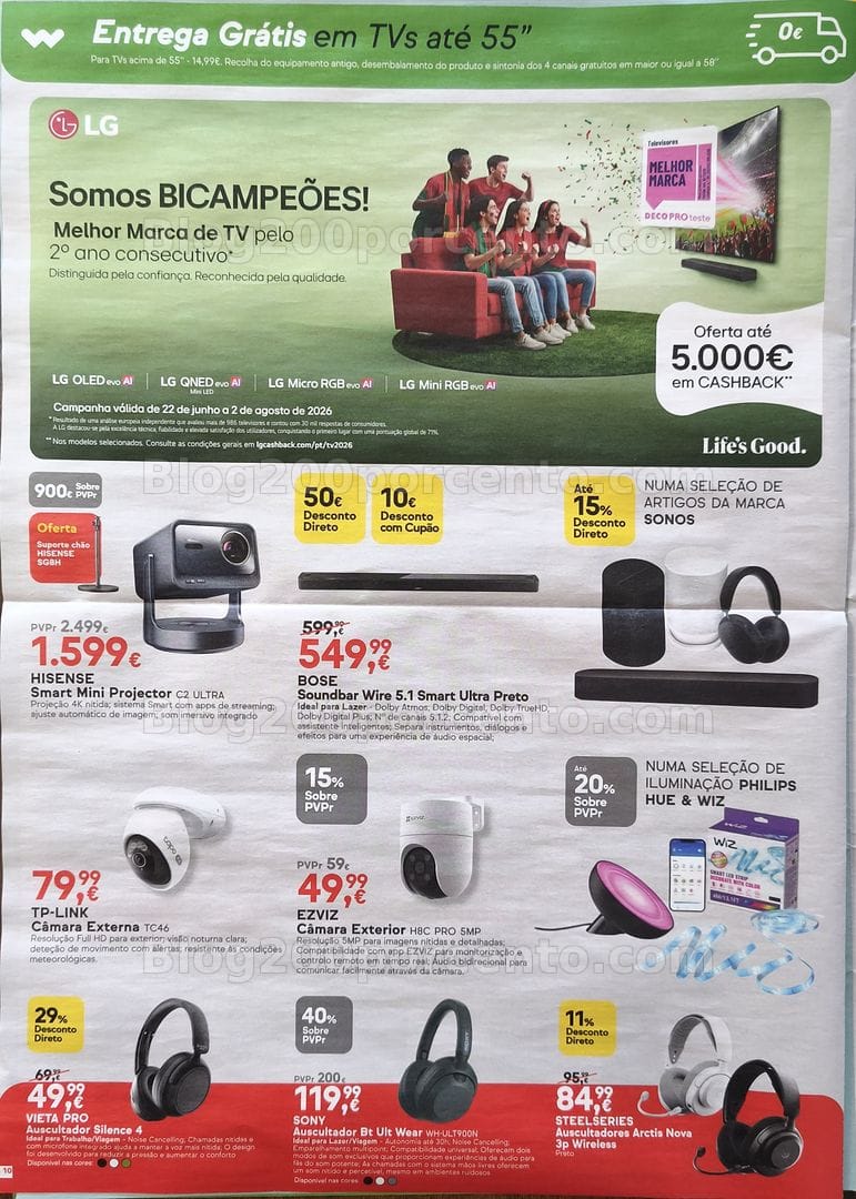 Antevisão Folheto WORTEN Promoções de 23 a 30 junho