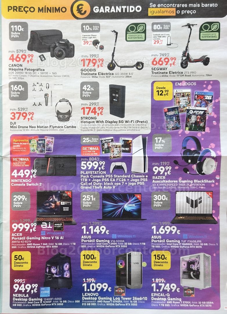 Antevisão Folheto WORTEN Promoções de 23 a 30 junho