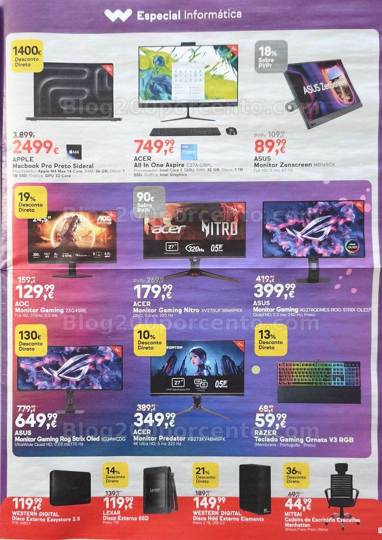 Antevisão Folheto WORTEN Promoções de 23 a 30 junho