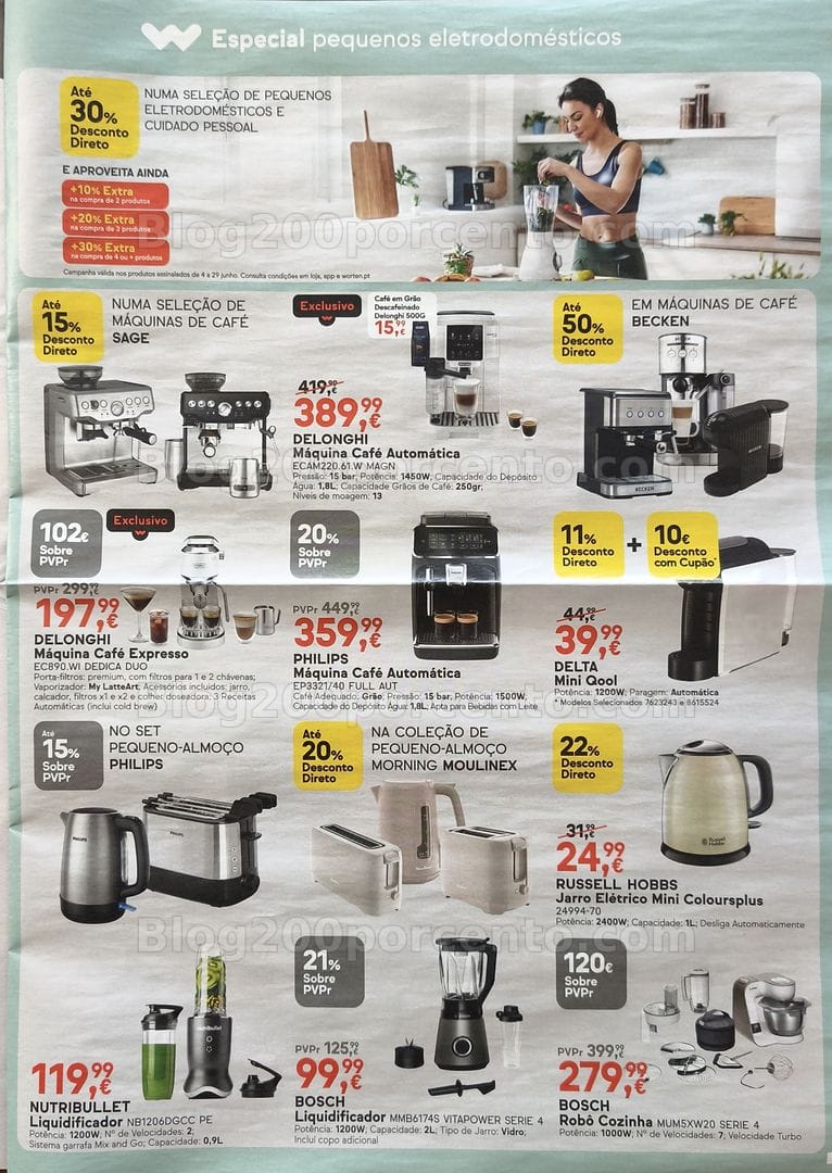 Antevisão Folheto WORTEN Promoções de 23 a 30 junho