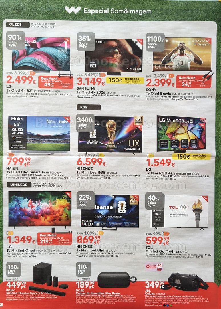 Antevisão Folheto WORTEN Promoções de 23 a 30 junho