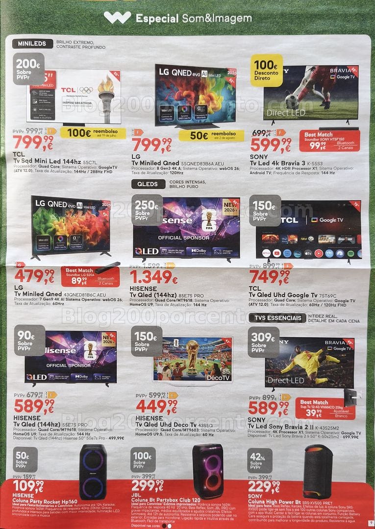 Antevisão Folheto WORTEN Promoções de 23 a 30 junho