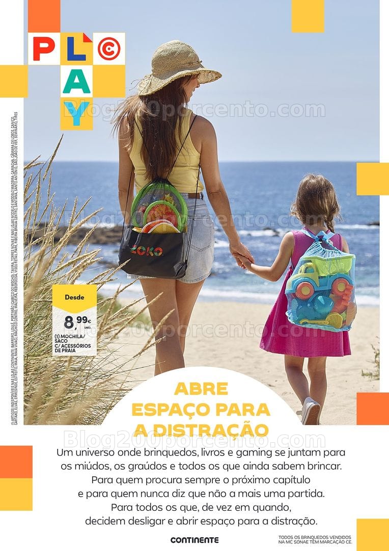 Antevisão Folheto CONTINENTE Especial Férias de Verão Promoções de 23 junho a 9 agosto