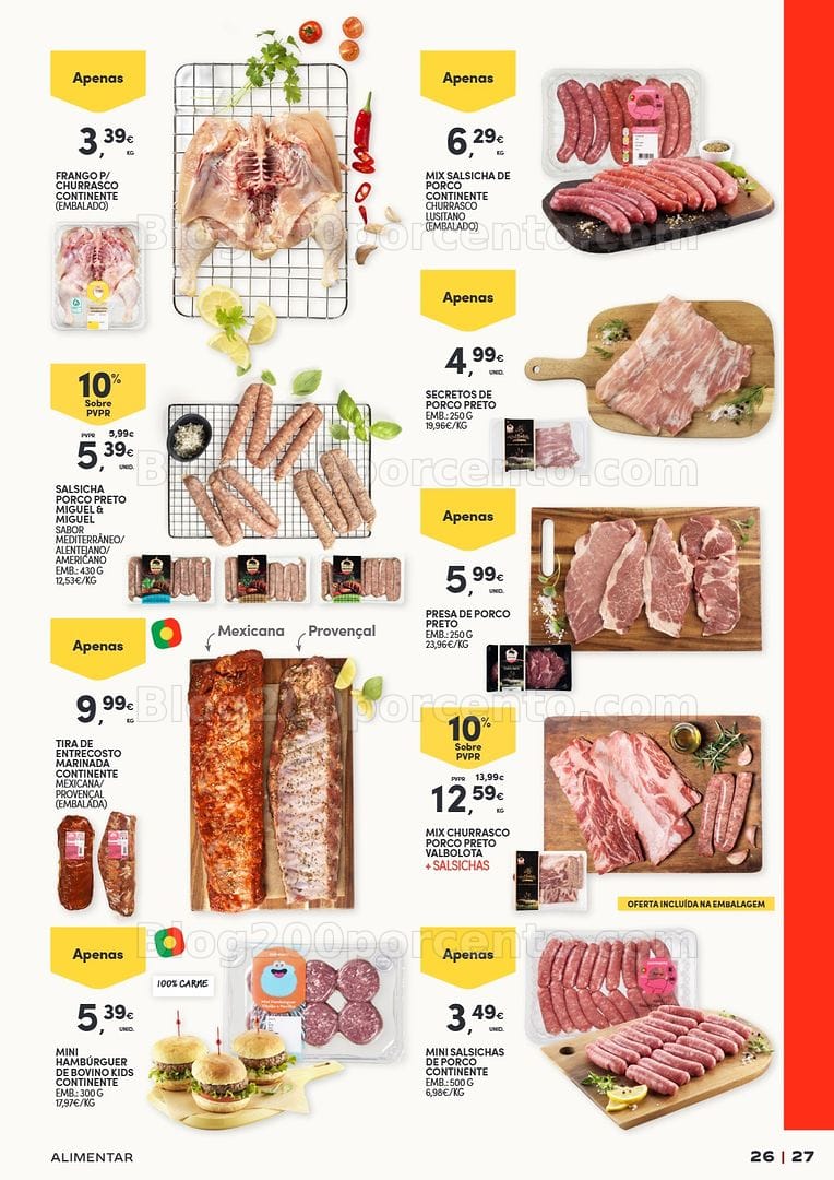 Antevisão Folheto CONTINENTE Especial Férias de Verão Promoções de 23 junho a 9 agosto