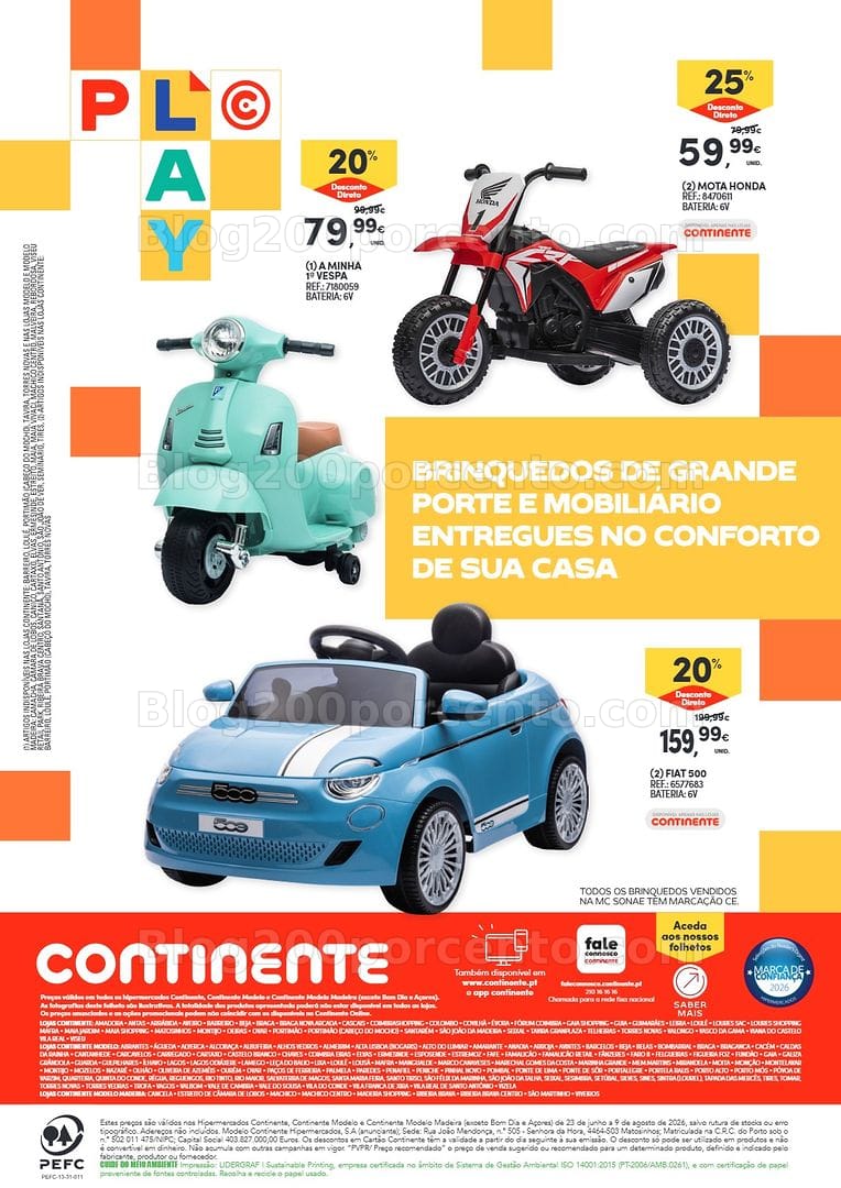 Antevisão Folheto CONTINENTE Especial Férias de Verão Promoções de 23 junho a 9 agosto