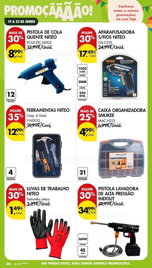 Antevisão Folheto PINGO DOCE Promoções Fim de Semana - 19 a 21 junho