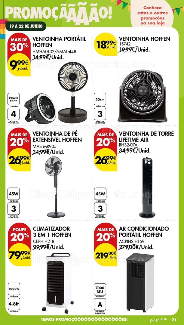 Antevisão Folheto PINGO DOCE Promoções Fim de Semana - 19 a 21 junho