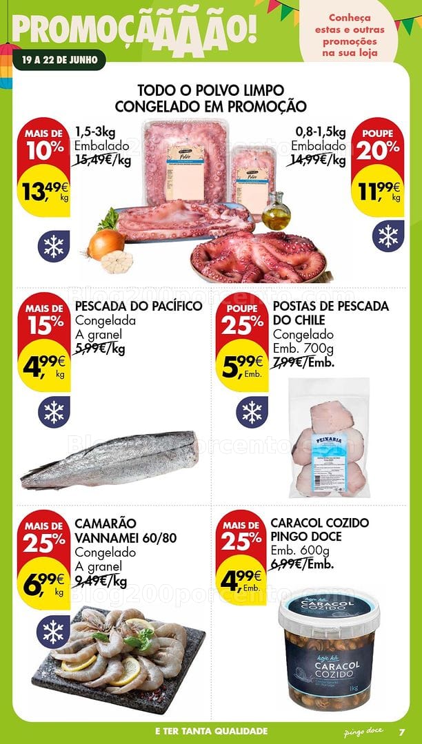 Antevisão Folheto PINGO DOCE Promoções Fim de Semana - 19 a 21 junho