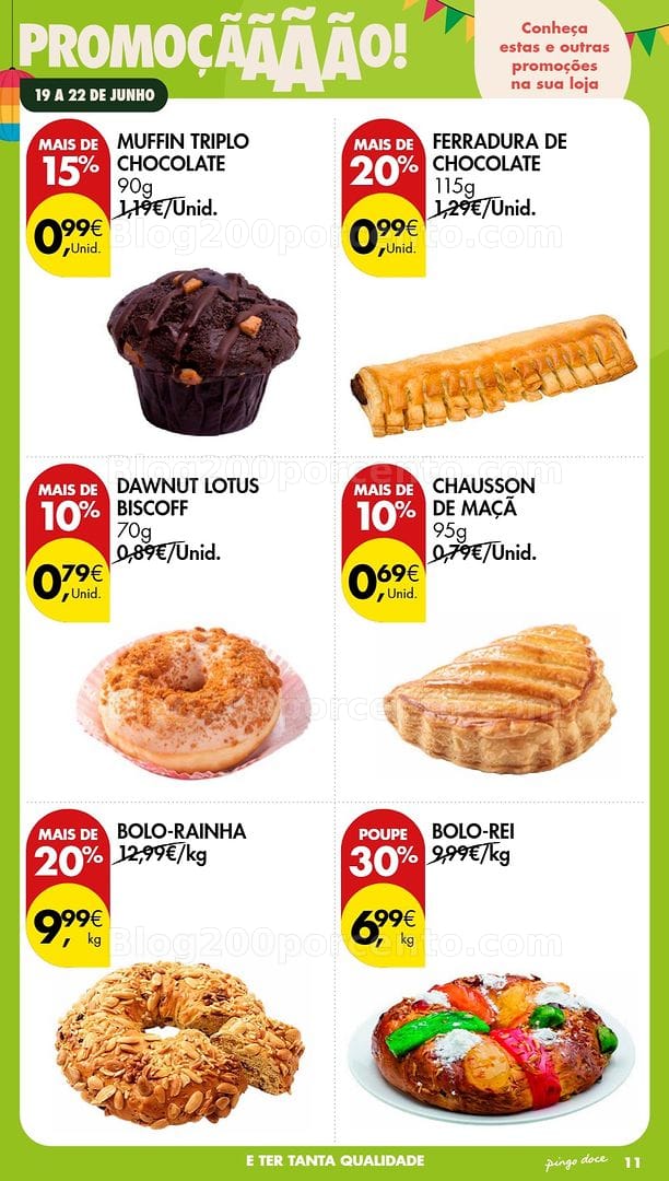 Antevisão Folheto PINGO DOCE Promoções Fim de Semana - 19 a 21 junho