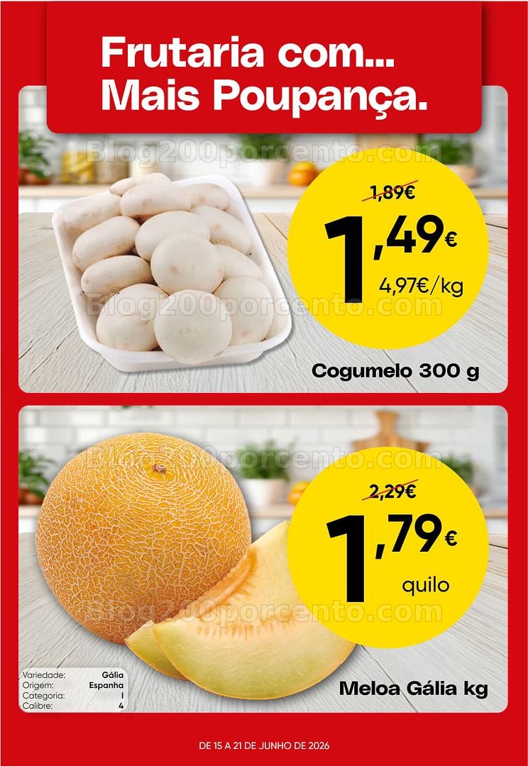 Antevisão Folheto FROIZ Promoções de 15 a 21 junho
