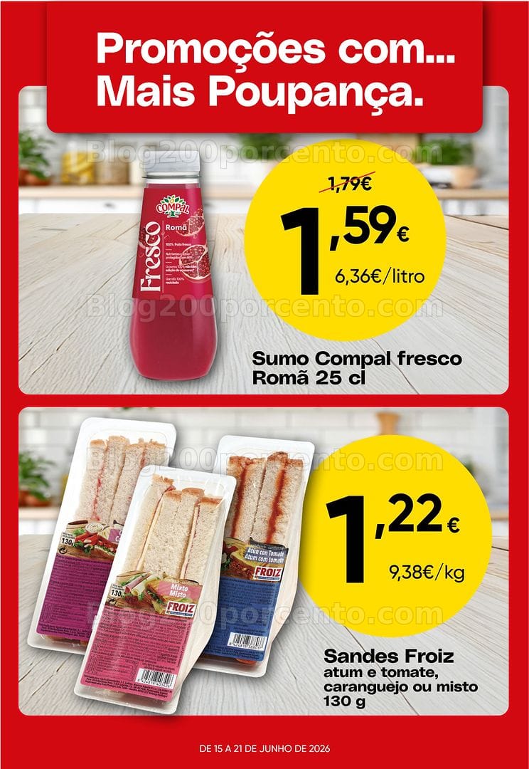 Antevisão Folheto FROIZ Promoções de 15 a 21 junho