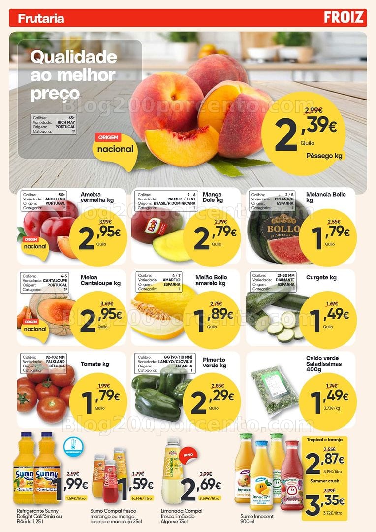 Antevisão Folheto FROIZ Promoções de 18 junho a 7 julho