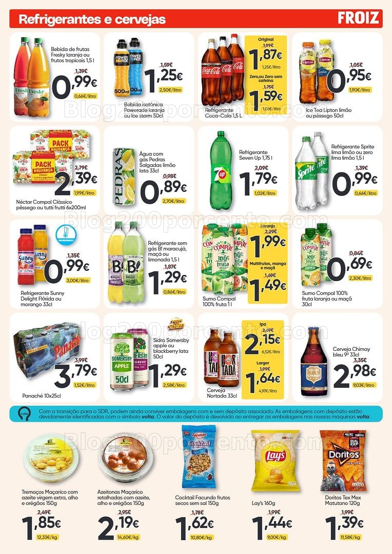 Antevisão Folheto FROIZ Promoções de 3 a 17 junho