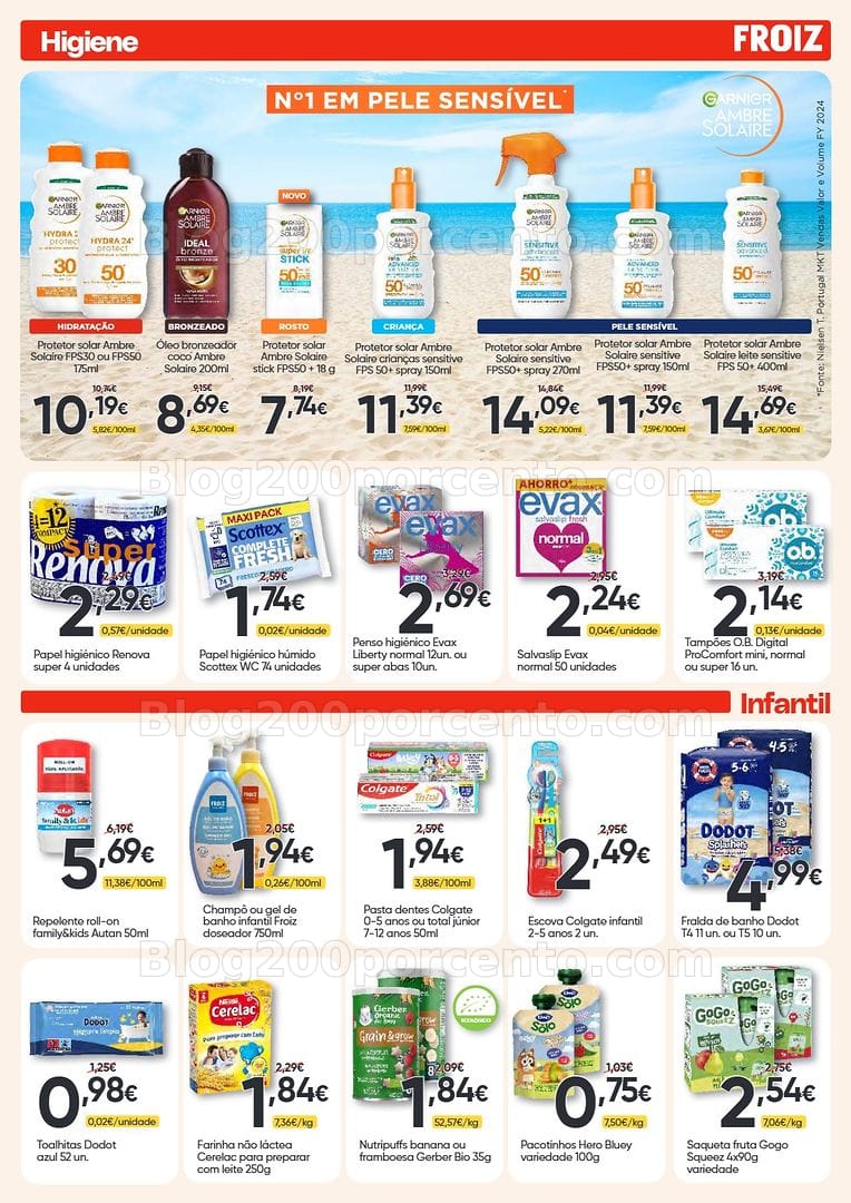 Antevisão Folheto FROIZ Promoções de 3 a 17 junho