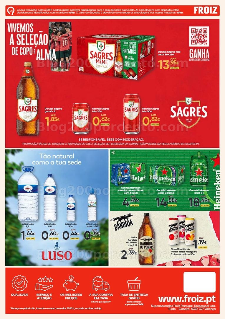 Antevisão Folheto FROIZ Promoções de 3 a 17 junho